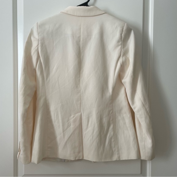 LOFT 00Petite Cream Blazer - Picture 3 of 4